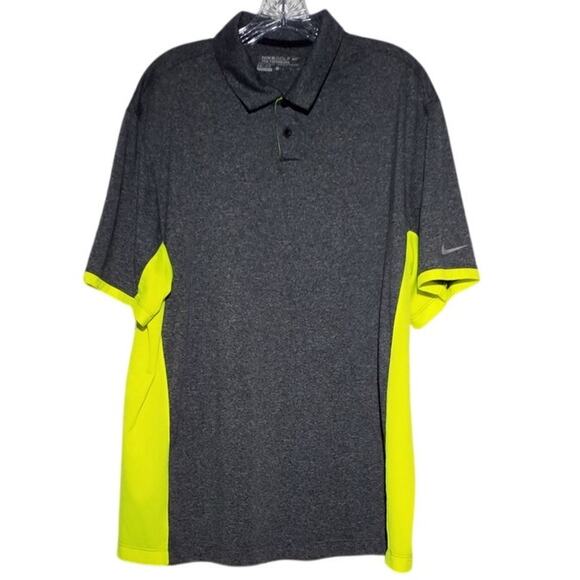 Nike Golf Dri-Fit Tour Performance Polo | Gray Green | Size XL - Picture 1 of 8